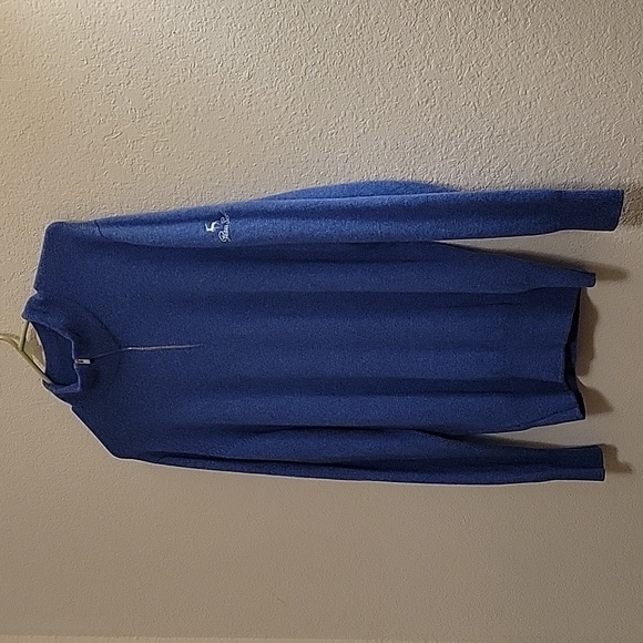 Peter Scott Pure Wool 1/4-zip Sweater - Blue - EU 44 - Picture 3 of 16